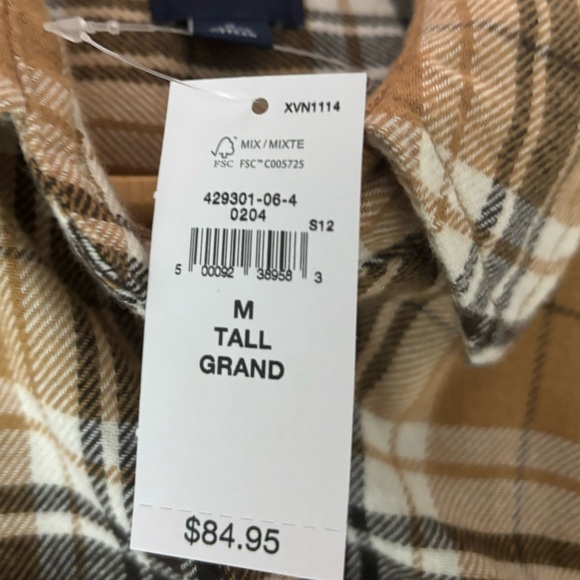 Gap Big Shirt Long Sleeve Flannel Shirt - Picture 8 of 8